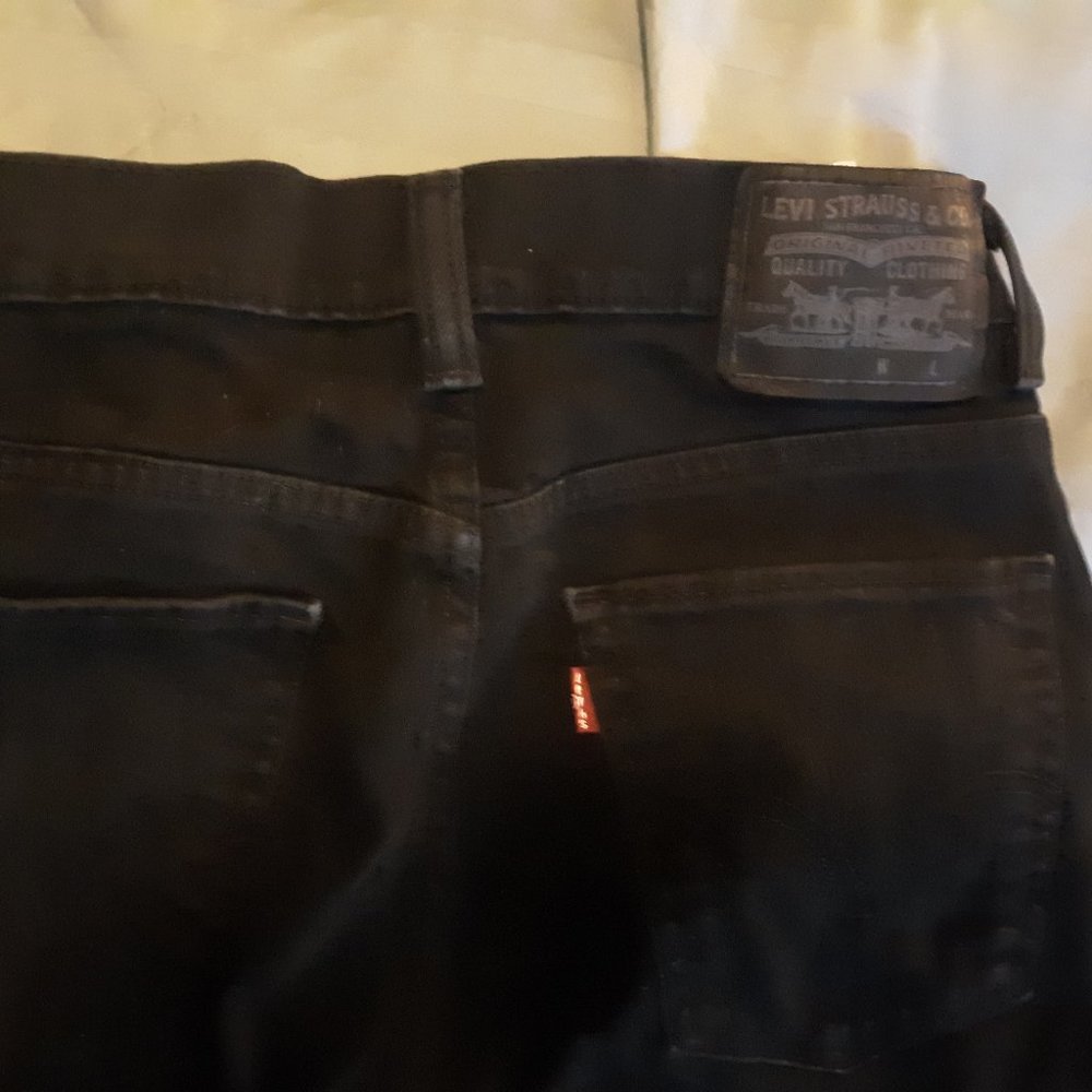 Black Levis 511 Skinny Jeans